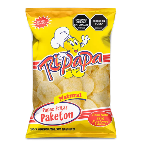 PAPA PAKETON X 225gr  unidad