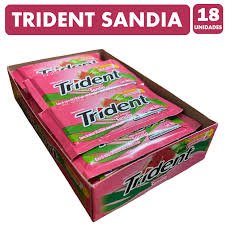TRIDENT 153 GRS  SANDIA X 18 UNIDADES