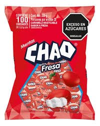 MENTA CHAO PTE X 100 FRESA