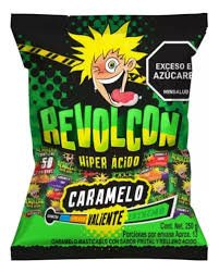 CARAMELO REVOLCON HIPER ACIDO X 50 UNIDADES