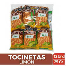 TOCINETA  LIMON X 12 UNIDADES