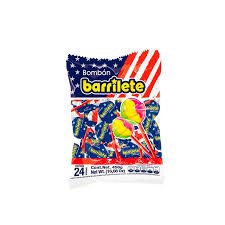 BARRELETE BOMBON X 24 UNIDADES