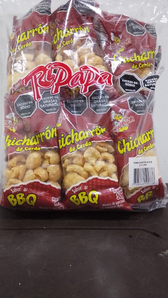 CHICHARRON BBQ   X 12