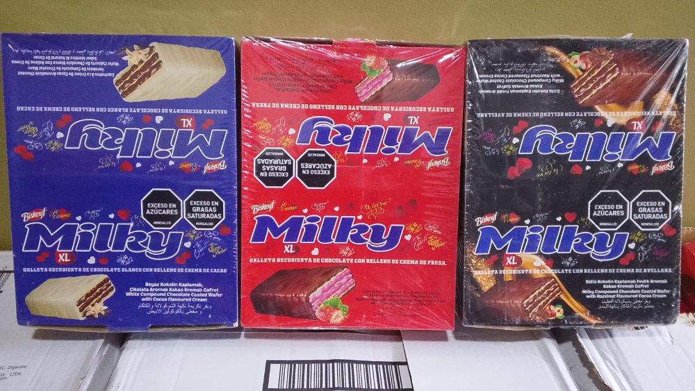 CAJA MILKY  GALLETA  EXTRA GRANDE SURTIDA caja x 24 unidades