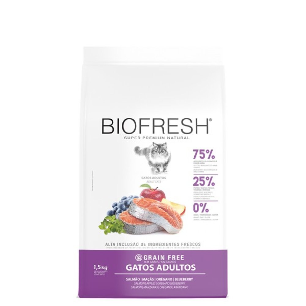 Biofresh Gato Adulto (Salmón) - 1,5 Kg
