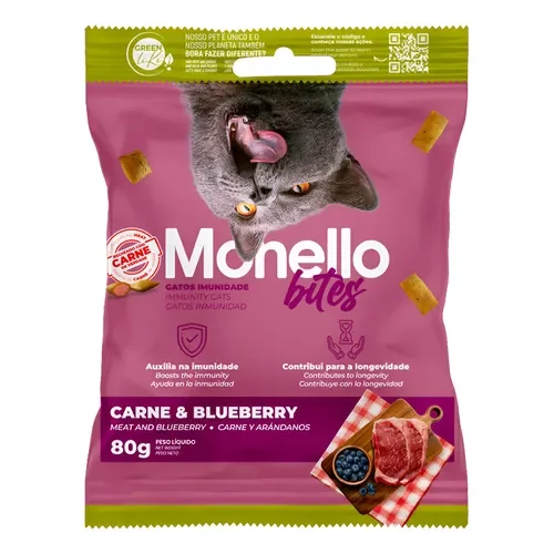 Monello Bites Gatos Inmunidad - 80 g