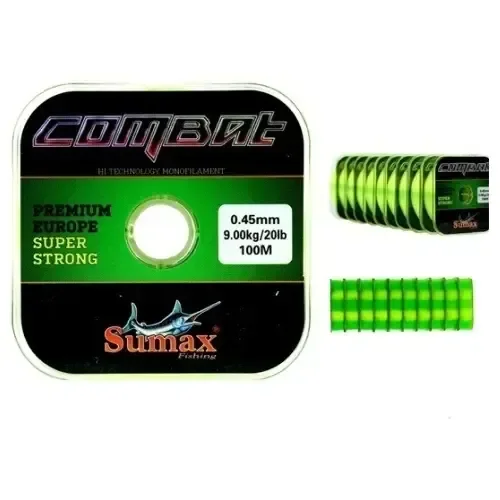 Bobina de Tanza Sumax Combat 100mts