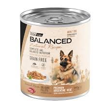 Balanced Natural Recipe Perro Filetes Carne Adulto 340 gr