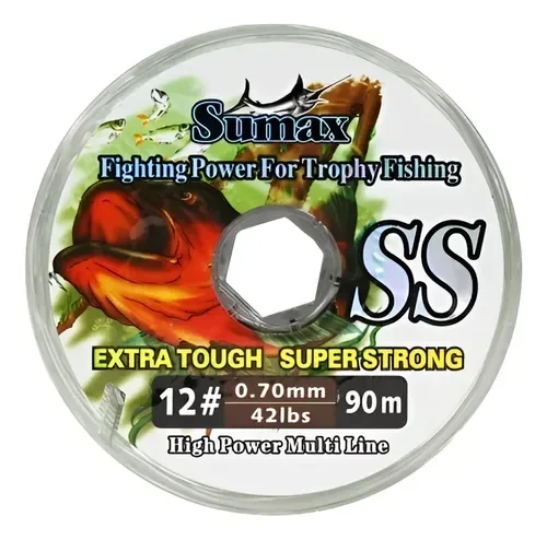 Bobina de Tanza Sumax SS - 0.60mm; 10x100 Mts