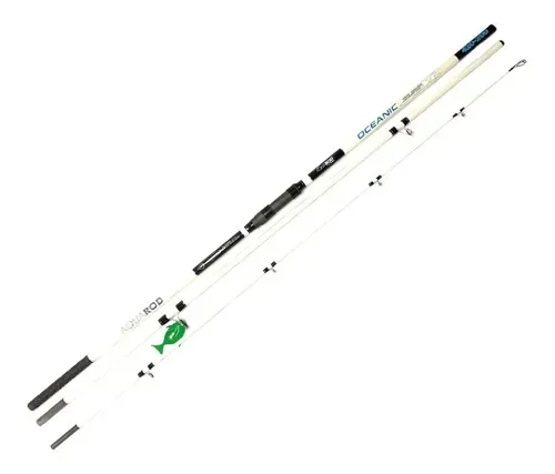 Caña Aquarod Oceanic Surf 3903 200 g 3 Tramos - Blanca