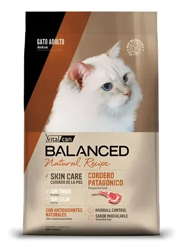 Balanced Natural Recipe Gato Cordero 7.5+1.5 Kg