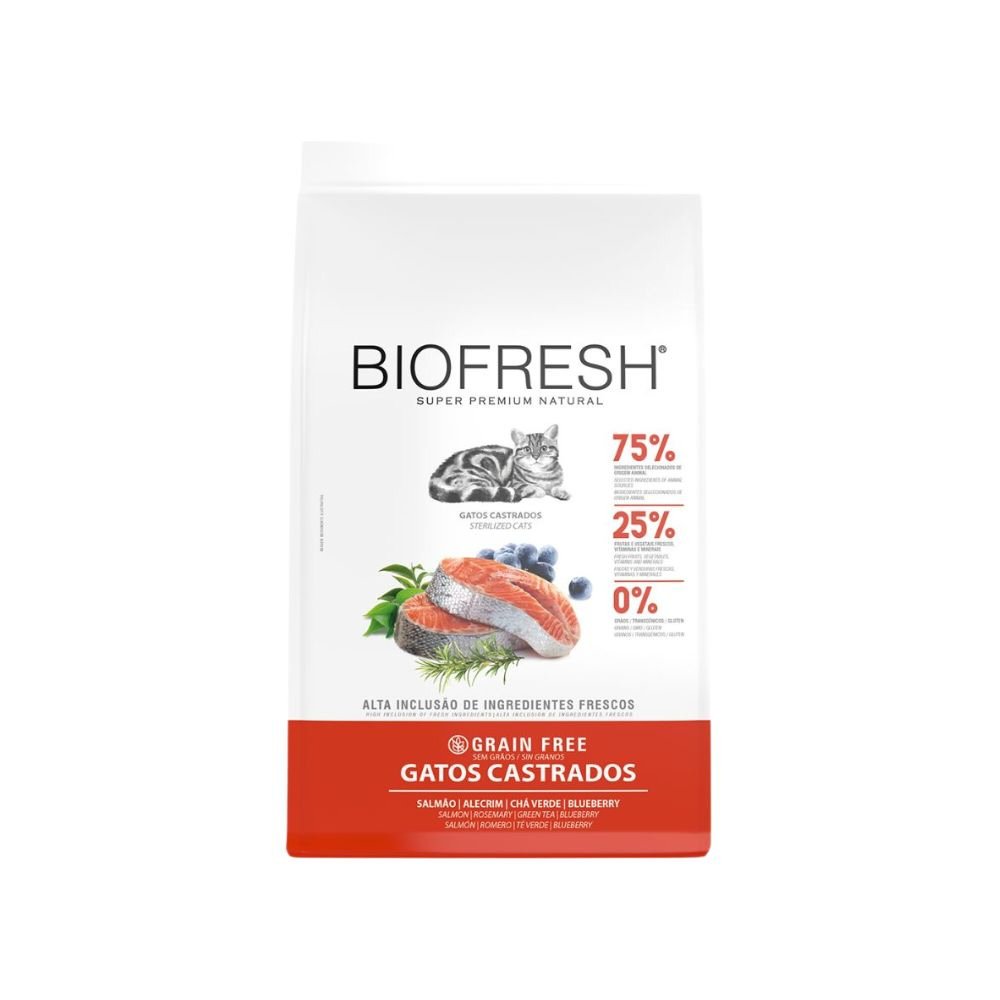 Biofresh Gato Castrados (Salmón) - 7,5 Kg