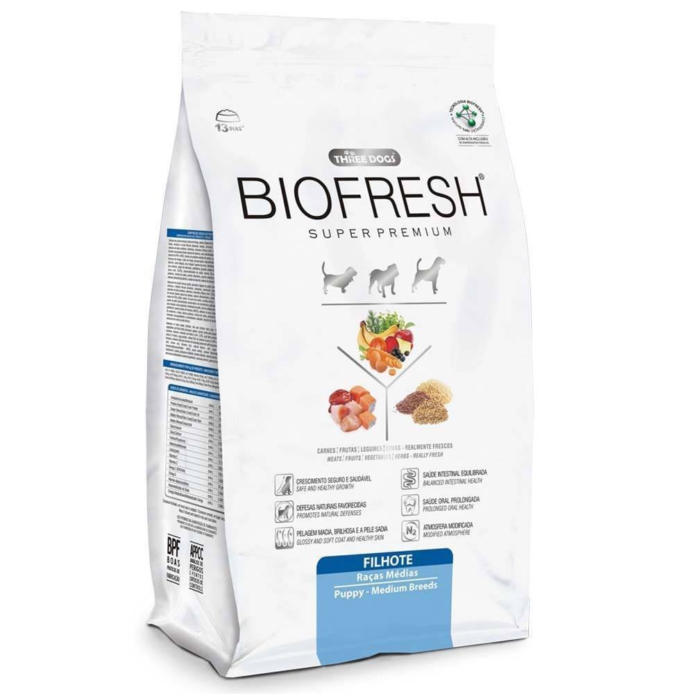Biofresh Filhote Razas Medias - 15 Kg