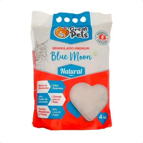 Great Pets Bentonita Premium Natural 4 Kg