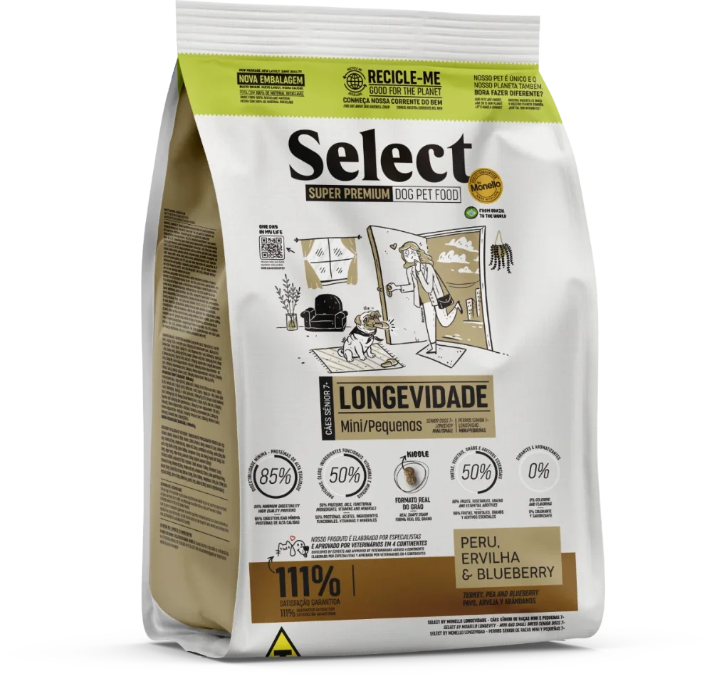 Select Longevidad Razas Mini y Pequeñas - 7+7 Kg