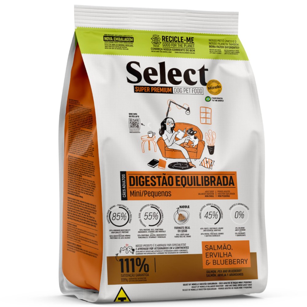 Select Digestión Equilibrada Razas Mini y Pequeñas - 7 Kg