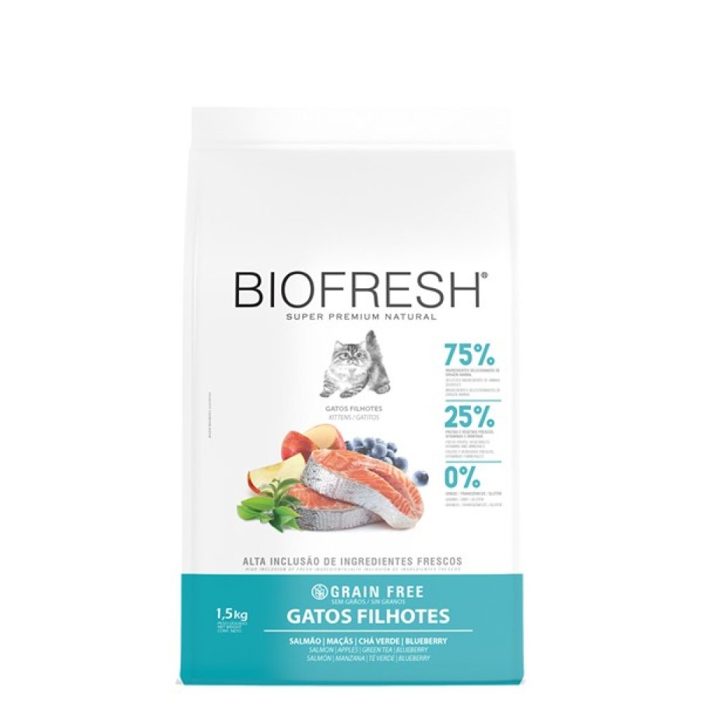 Biofresh Gato Filhote (Salmón) - 1,5 Kg