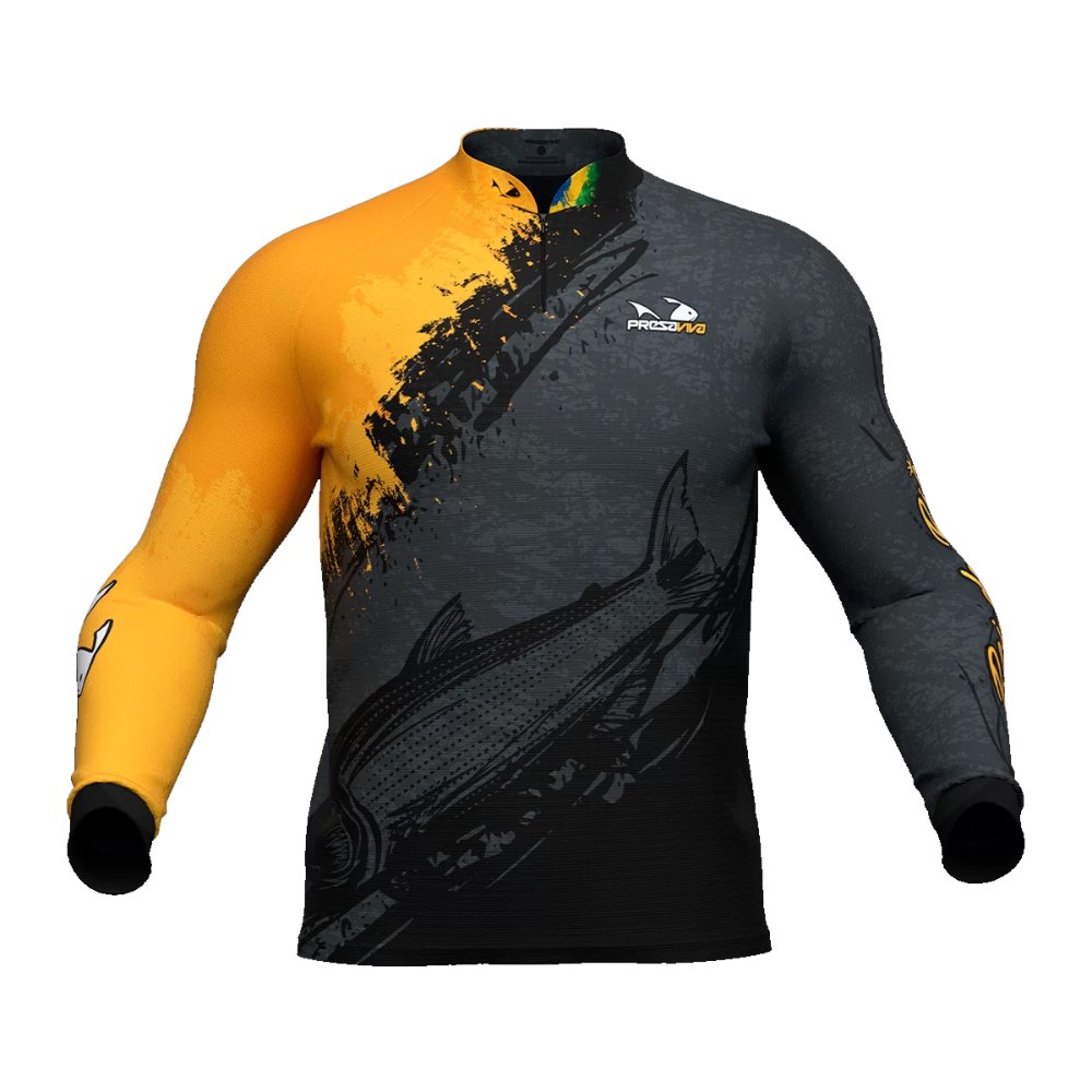 Camiseta Presa Viva Dourado 08 XG