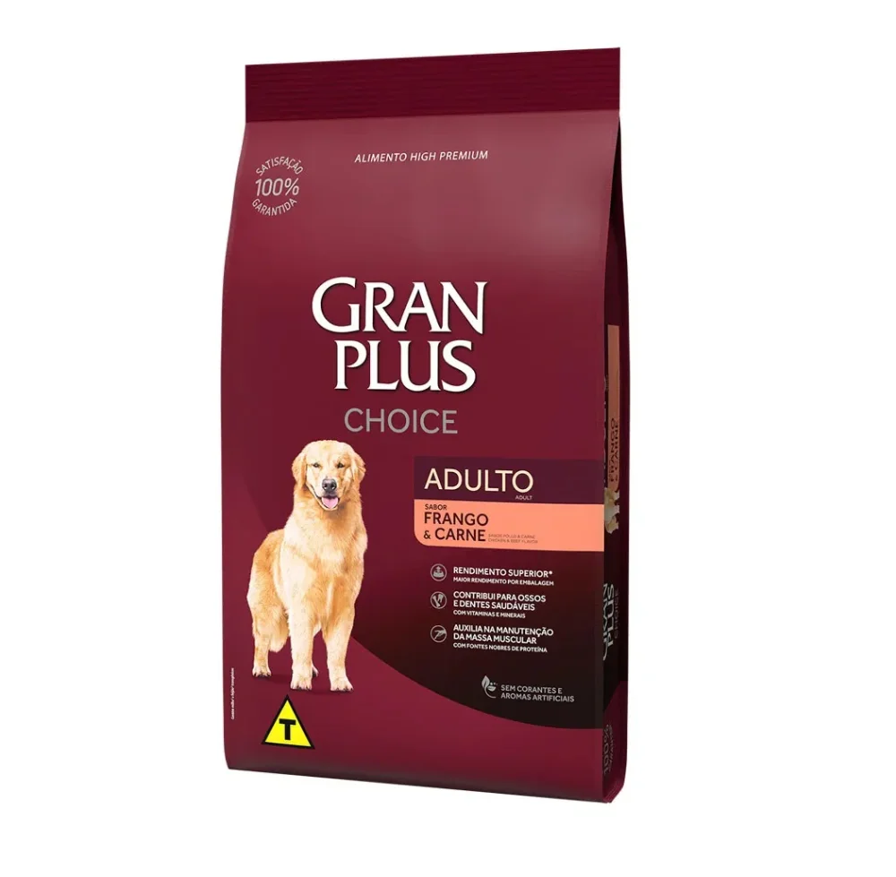 Gran Plus Choice Adultos (Pollo y Carne) - 20 Kg