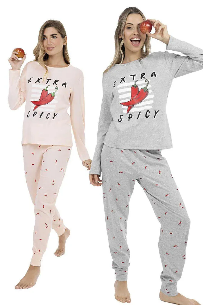 LENCATEX 26310 - PIJAMA LINEA SPICE - ROSA - T6