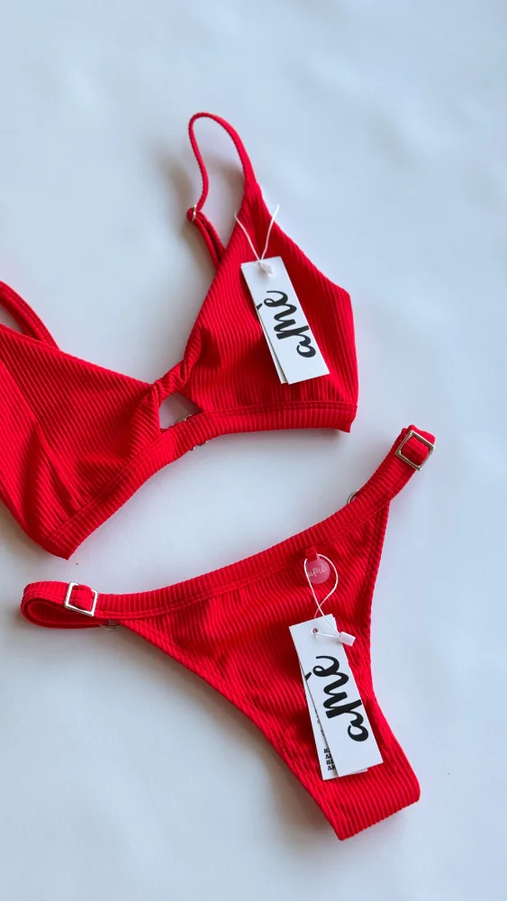 BIKINI IBIZA - ROJO  - TALLE 2