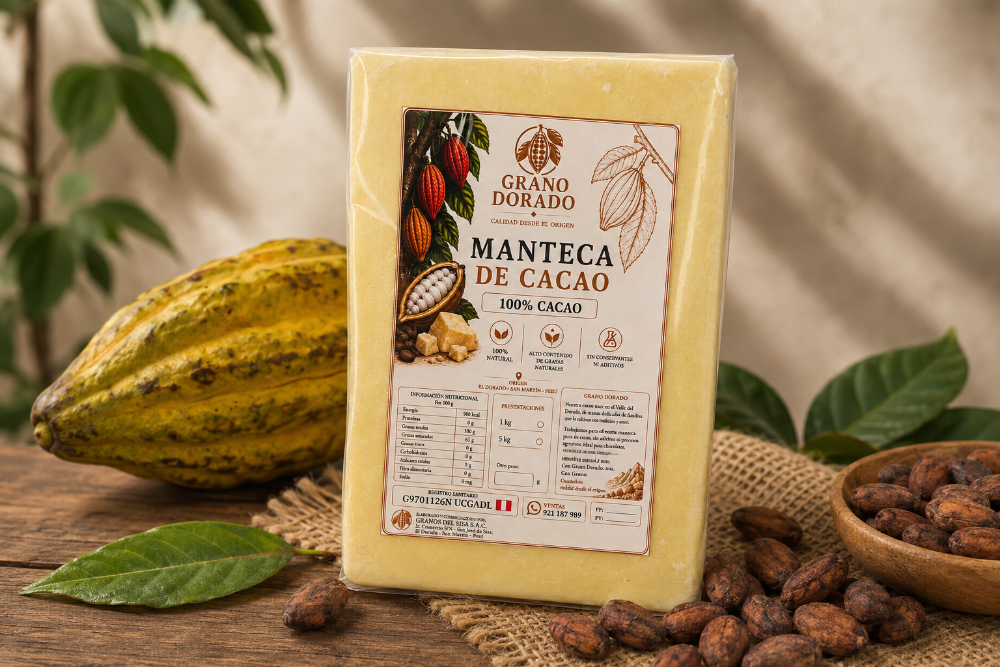MANTECA DE CACAO 1KG