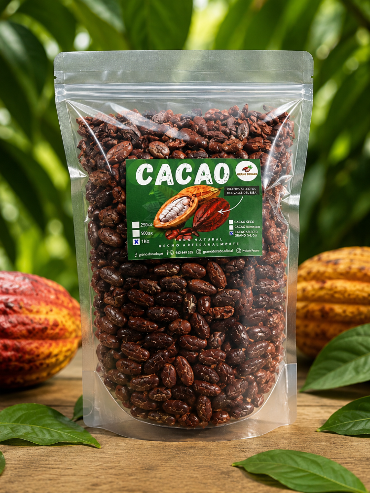 CACAO TOSTADO PELADO 1KG
