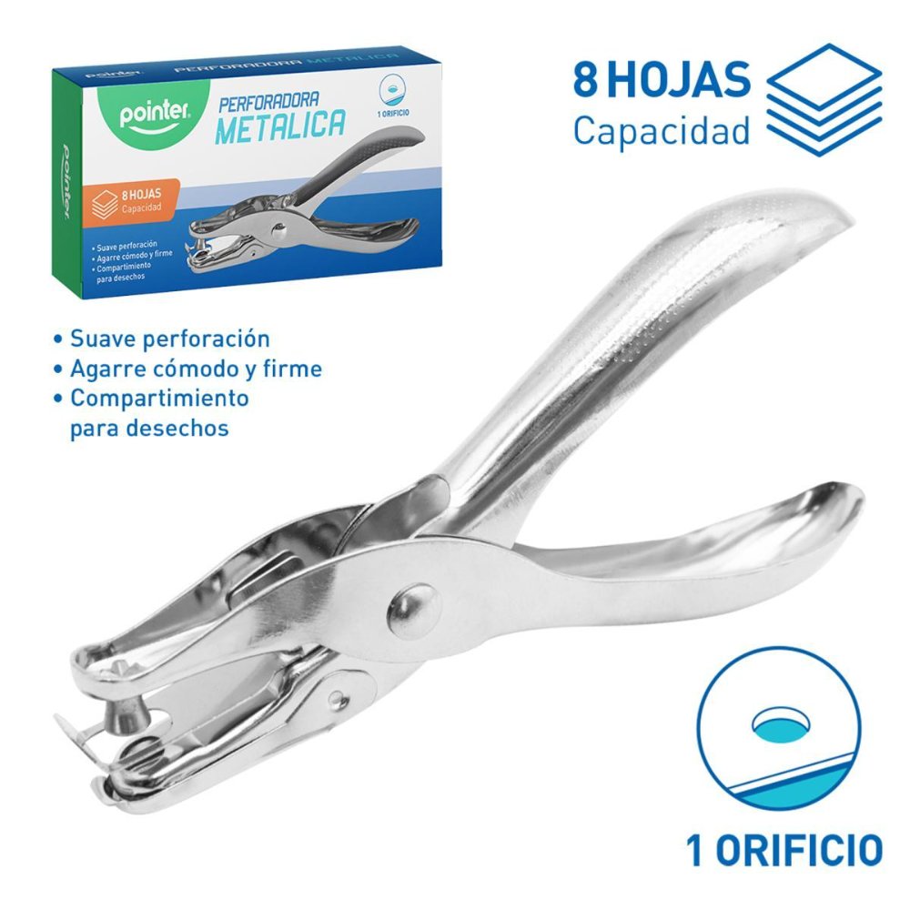 Perforadora de Un Hueco Pointer