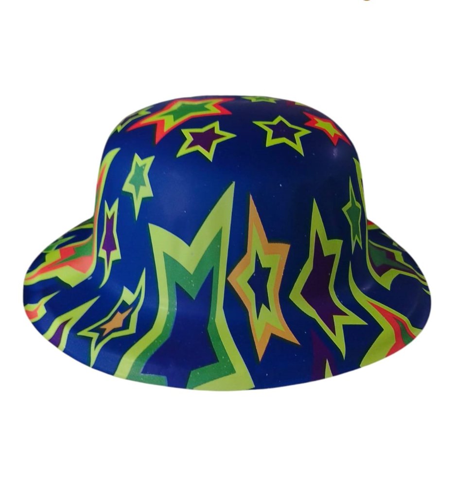 Sombrero Plástico sin Escarcha