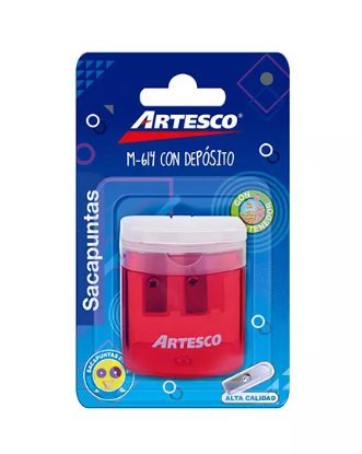 Sacapuntas 2 Orificios Artesco