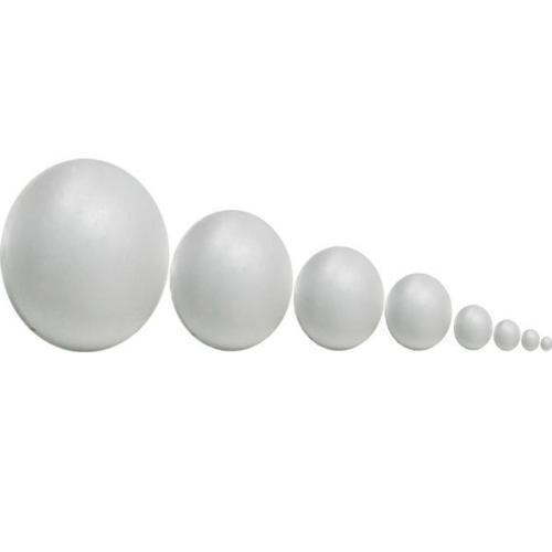 Kit Bolas de Icopor x 8 Unds