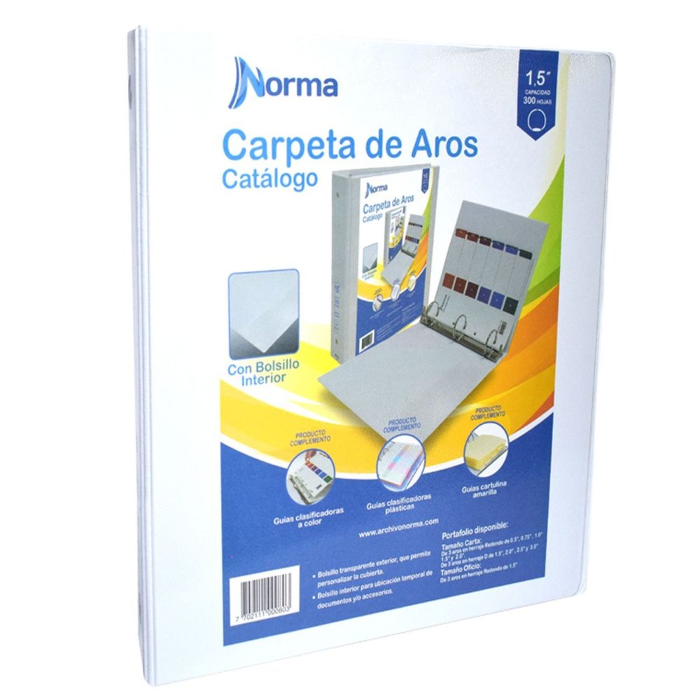 Carpeta de Aros Catalogo 0,5"
