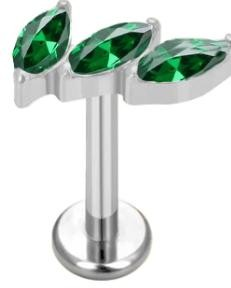 113# Tres diamantes verdes