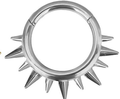 32# Argolla con picos 1.2*8mm