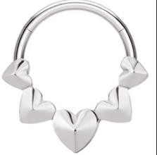 24# Argolla corazones 1.2*10mm