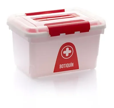 Botiquín de Primeros Auxilios Plástico