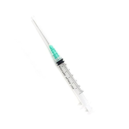 Jeringa Desechable de 3 ml con Aguja 21G
