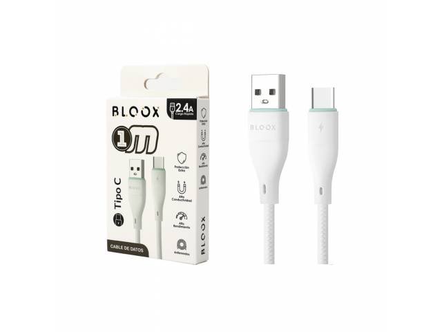 Cable de datos USB tipo C Bloox