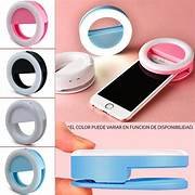 Mini aro de luz para celular