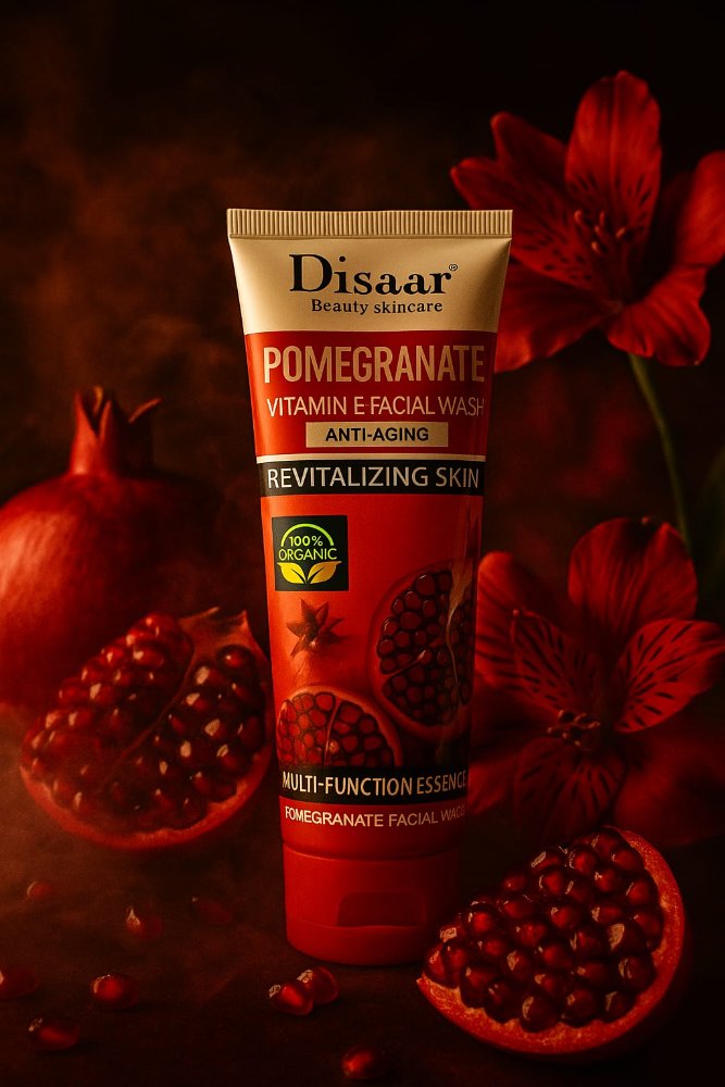 Limpiador Facial de Granada con Vitamina E – Disaar Beauty Skincare