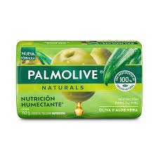 Jabón Palmolive Oliva y Aloe Vera Barra x 110 gr