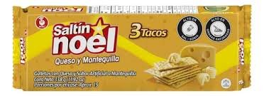 SALTIN QUESO 3 TACOS