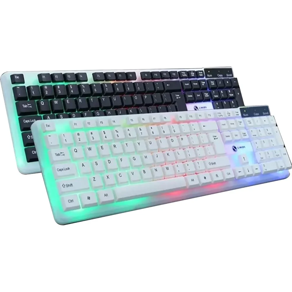 TECLADO JEDEL GAMING LUCES LED