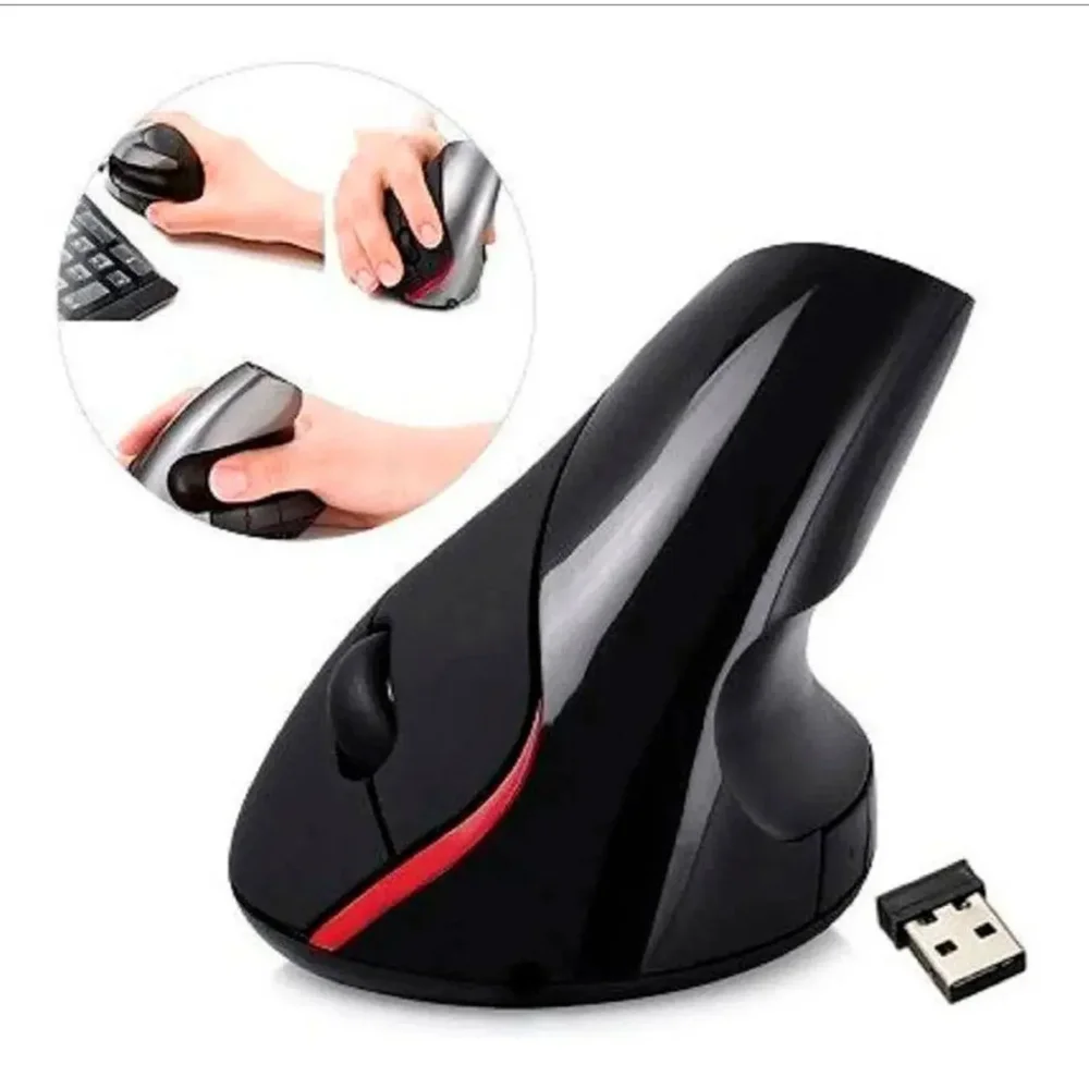 MOUSE VERTICAL INALAMBRICO BASIK