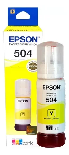TINTA EPSON 504 AMARILLO