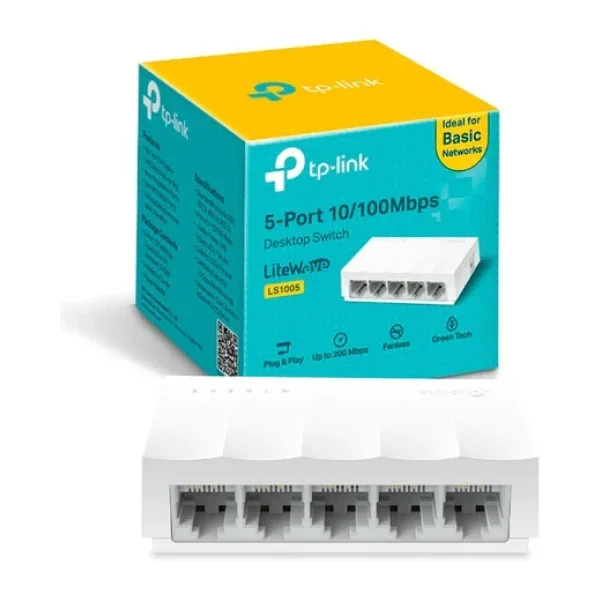 SWITCH TPLINK 5 PUERTOS B 10/100