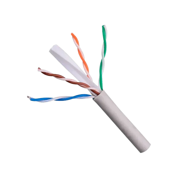 CABLE UTP CAT 6 INTERIOR PURO COBRE CADA METRO