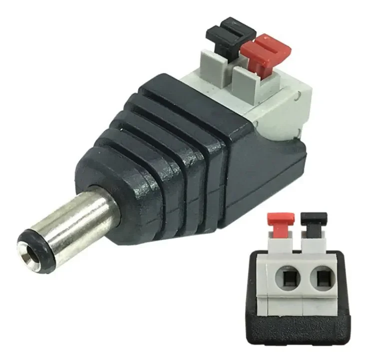PAR CONECTORES ENERGIA PIN MACHO Y HEMBRA