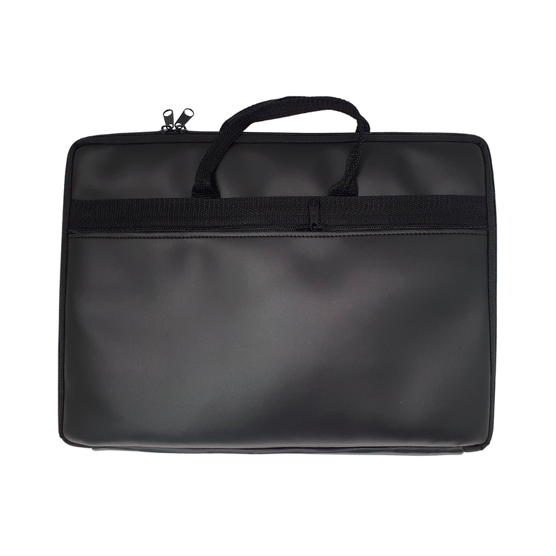 FUNDA MALETIN COLOR GRIS 14"