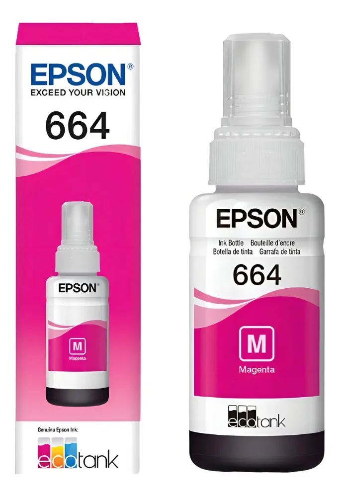 TINTA EPSON 664 MAGENTA